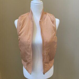 Lululemon full zip athletic vest women size 2